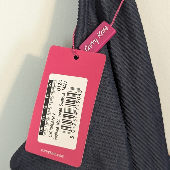 NWT Curvy Kate Navy Swimsuit - Picture 4 of 7